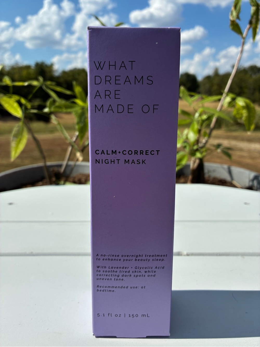 What Dreams Are Made Of Calm + Correct Night Mask – 5.1 oz